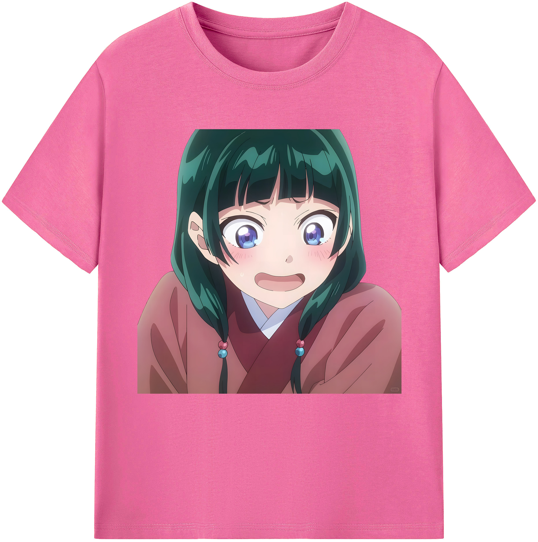 （画像用） 薬屋のひとりごと The Apothecary Diaries レディースカジュアルプリントTシャツ（綿100％）